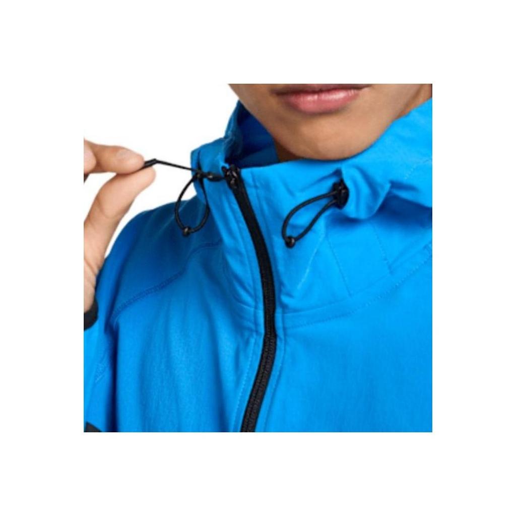 Nike Серия Tech Блок Цвета Удобная Куртка с Длинным Рукавом Мужские куртки Обсидиан Светло-Фото-Синий HV6514-451