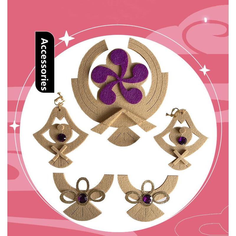 Yae Miko Косплей Костюм Парик Платье Игра Yaemiko Guuji Yae Косплей Хэллоуин Вечерние Костюмы для Женщин