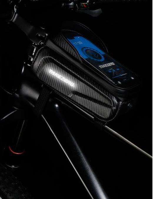 Bicycle bag large bag holder case phone case touchscreen cover 2L