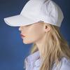VARZAR Metal Tip Overfit Ball Cap White