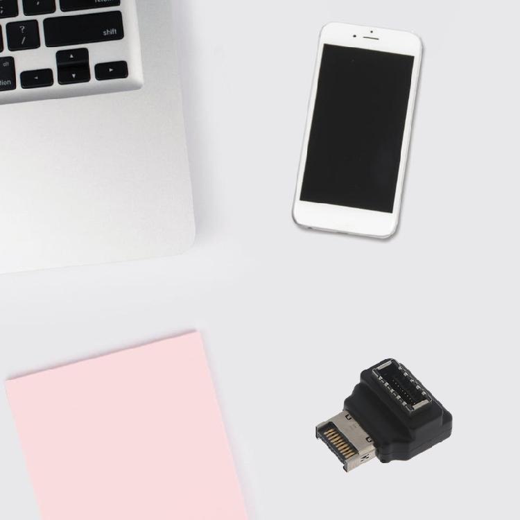 Компьютерный адаптер USB 3.1 Type-E Female на Type-E Male с защитой цепи