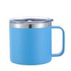 14 унций кружка для кофе с ручкой Yetys Tumbler нержавеющая сталь вакуумная изоляция термокружка для пива дорожный термос с герметичной крышкой