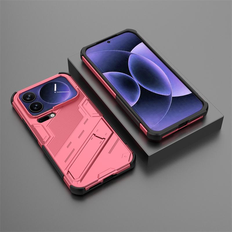 Чехол для телефона для Xiaomi 17 Pro Max Чехол Противоударный Броня Держатель для телефона Чехол-накладка для Xiaomi 17 Pro Max Чехол для Xiaomi 17 Pro Max