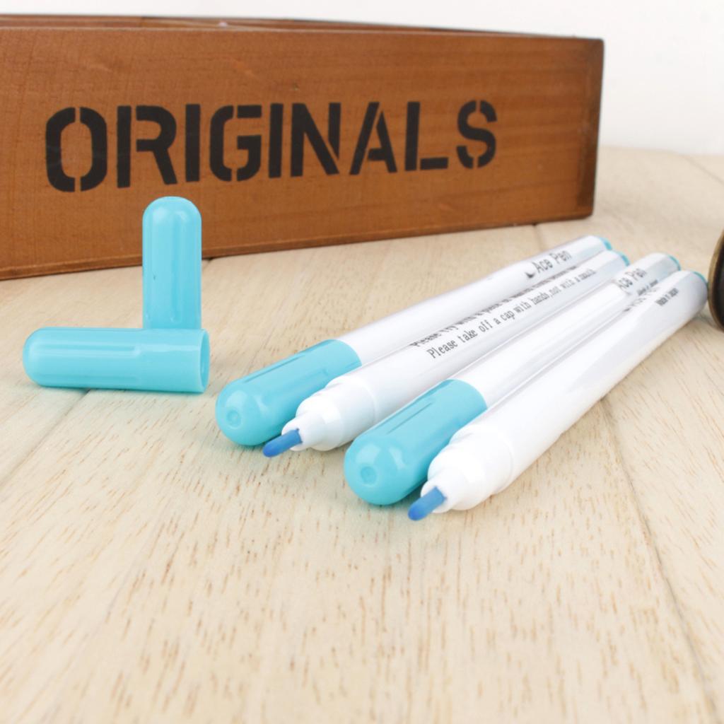 4 шт. маркеры для вышивки крестом, водосмываемые ручки, втулка, чернила, маркер для ткани, маркировка