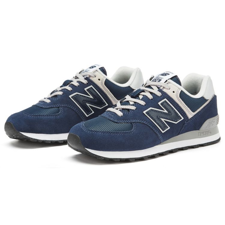 New Balance 574 Core Pack — темно-синие кроссовки унисекс сине-белые ML574EVN