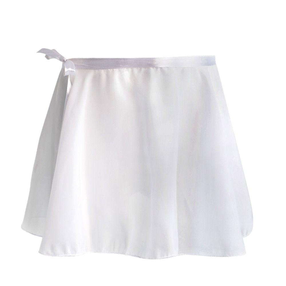 Танцевальные юбки Платье для тренировок Танцевальное платье Шнуровка Шифоновые юбки Юбка Балет Балетные юбки