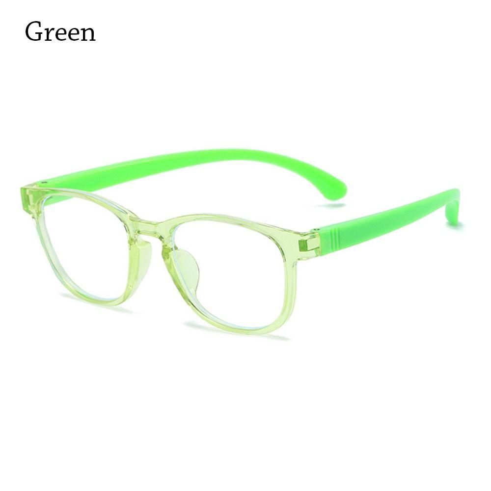 Silicone Kids Glasses Eye Protection Ultra Light Frame Comfortable Eyeglasses  Children Boys Girls
