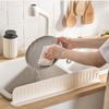 Silicone Water Baffle Splashproof Water Blocking Board Easy Cleaning Sink Flap Block  Household