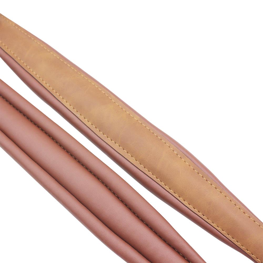 1 Pair Adjustable Synthetic Leather Accordion Shoulder Straps for 16-120 Bass Accordions