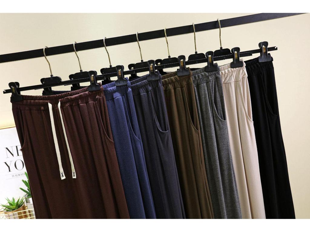 Женская миди-юбка А-силуэта на резинке - Модал, карман, кэжуал, свободный крой для весны/лета