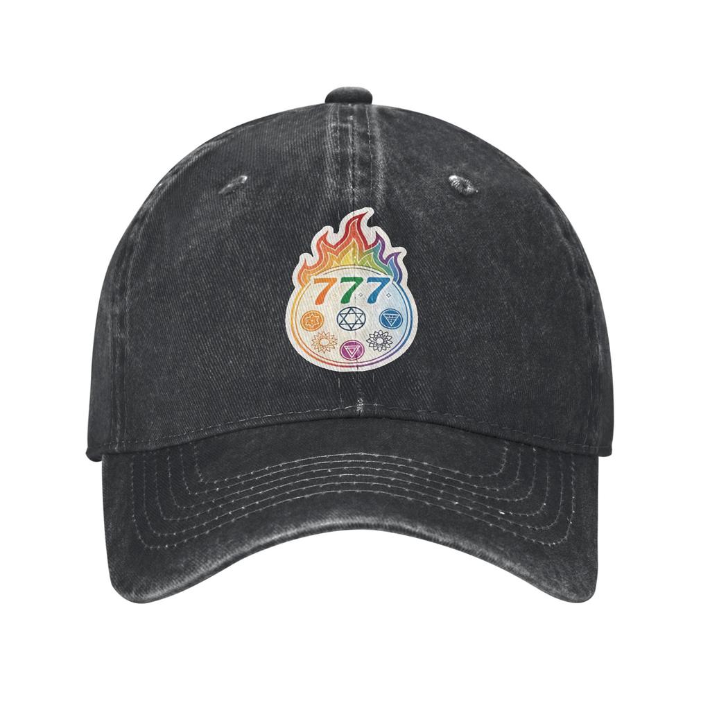 Lucky number witch chakra Baseball Cap Unisex Hats Women Visor Protection Snapback  Lucky Caps