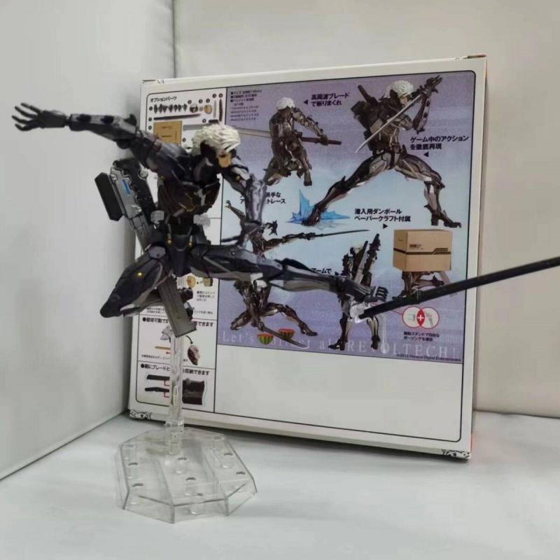 14 см Артикулированная фигурка действия Райден Ямагути Gear Raiden Модель персонажа Metal Gear Кукла Статуэтка Подвижные суставы Украшение Игрушка Подарок
