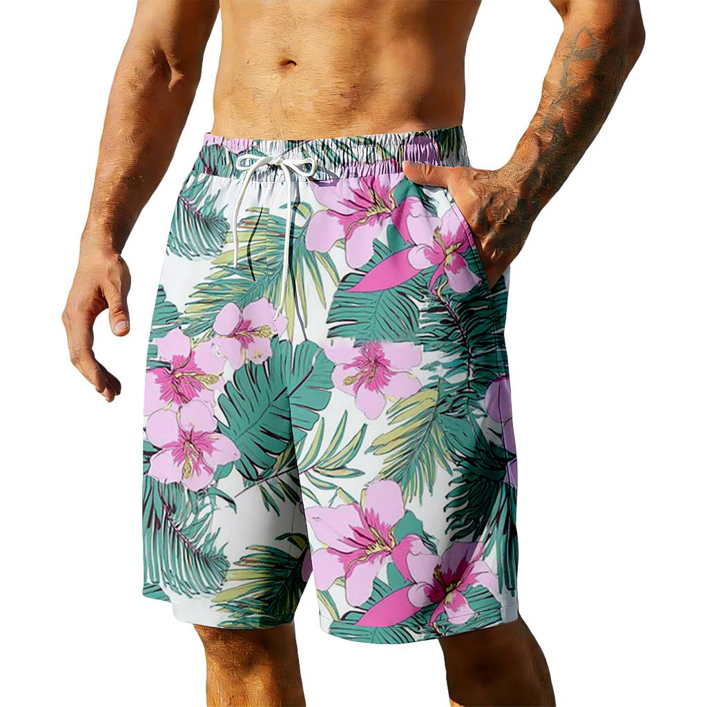 Men's Summer Hawaiian Shorts