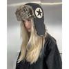 Winter Warm Windproof Earflap Hat Men Women Cycling Fleece Lined Thickened Beanie
