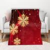 3D Christmas Theme Flannel Throw Blanket Soft Lightweight Warm for Living Room Bedroom Bed Sofa Couch Kids Adults Gifts
