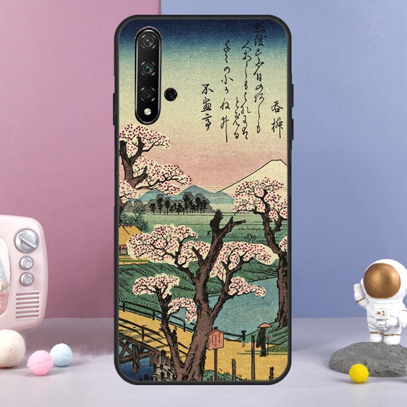 Искусство в японском стиле для чехла Huawei Nova 9 10 SE 3i 7i 8i 11i 12i Y60 Y61 Y70 Y72 Y73 Y90 Y91 P20 P30 P40 Lite