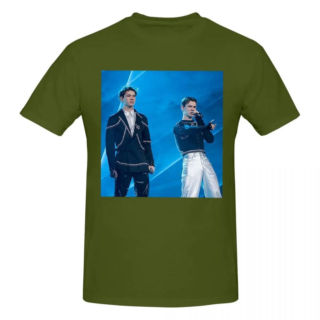 Marcus And Martinus Sweden Norway Eurovision Tshirt For Unisex Cotton T Shirts Unisexs Tees Short Oneck Summer Clothes Tops S6xl