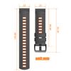 22mm Silicone Watch Strap for Garmin Venu 4 3 2/Vivoactive 4 Sports Band Forerunner 570 47mm 265 255 Music Smart Watch Bracelet
