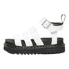 Доктор. Женские белые гладиаторы Dr. Martens Blaire из лакированной кожи 27304100