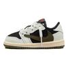 Оливковые детские кроссовки Travis Scott x Air 1 Retro Low OG SP TD Green Sail University-Red DZ5908-106