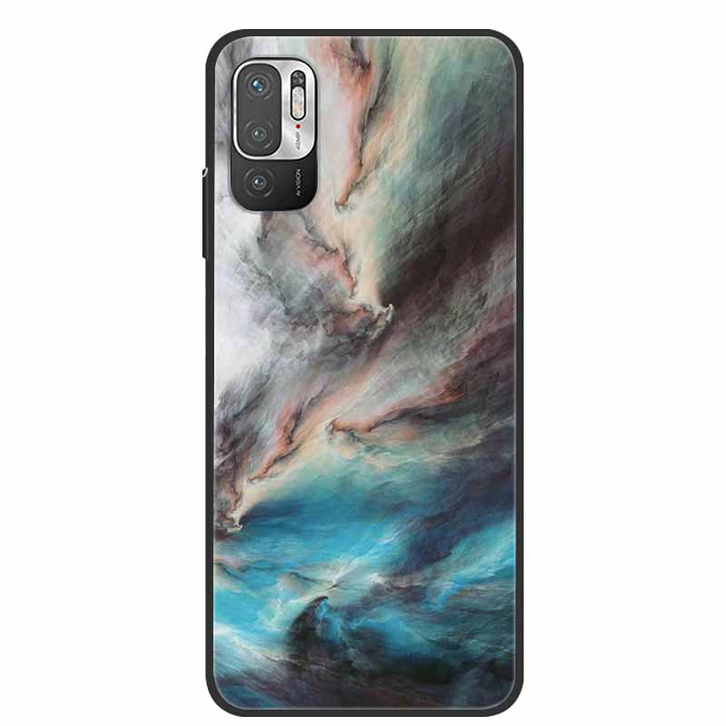 For Xiaomi Redmi Note 10 5G Case Marble Soft Silicone Back Case for Redmi Note10 5G Phone Cover For Xiaomi Redmi Note 10 5G Bag