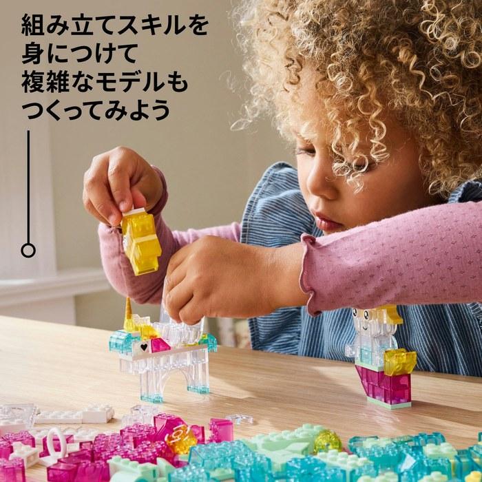 LEGO Classic Magical Ideas Box <Clear Colors> 11040, Multicolor.