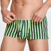 Мужские полосатые боксеры Дышащие полосатые шорты для отдыха Мужские штаны для сна Домашние шорты