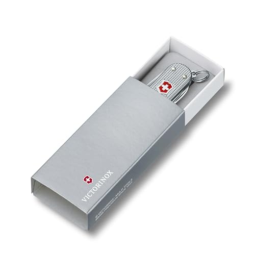 Victorinox Классический швейцарский армейский нож SD ALOX, многофункциональный нож, ножницы для кемпинга с плоской отверткой, оснащенный пилочкой для ногтей Swiss