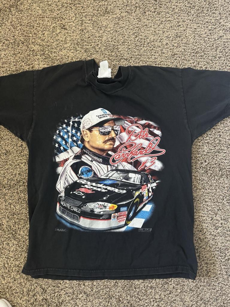 Dale Earnhardt Chase Vintage T-Shirt Reprint AN47356