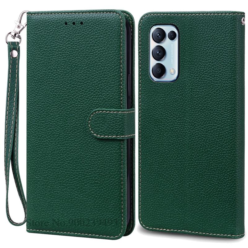 Для OPPO Find X3 Lite Чехол Мягкий Силиконовый Кошелек Кожаный Флип Чехол Для OPPO Find X3 Lite 5G Чехол-Книжка Чехол Чехол Fundas Shell