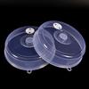 Clear Microwave Plate Cover Food Dish Lid Ventilated Steam Vent Kitchen Cooking