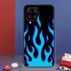 Крутой чехол с цветным узором "Пламя" для Samsung Galaxy M32 M52 M12 M16 M14 M54 M13 M33 M53 M56 M36 M31 M11 M35 M55 M15 M06