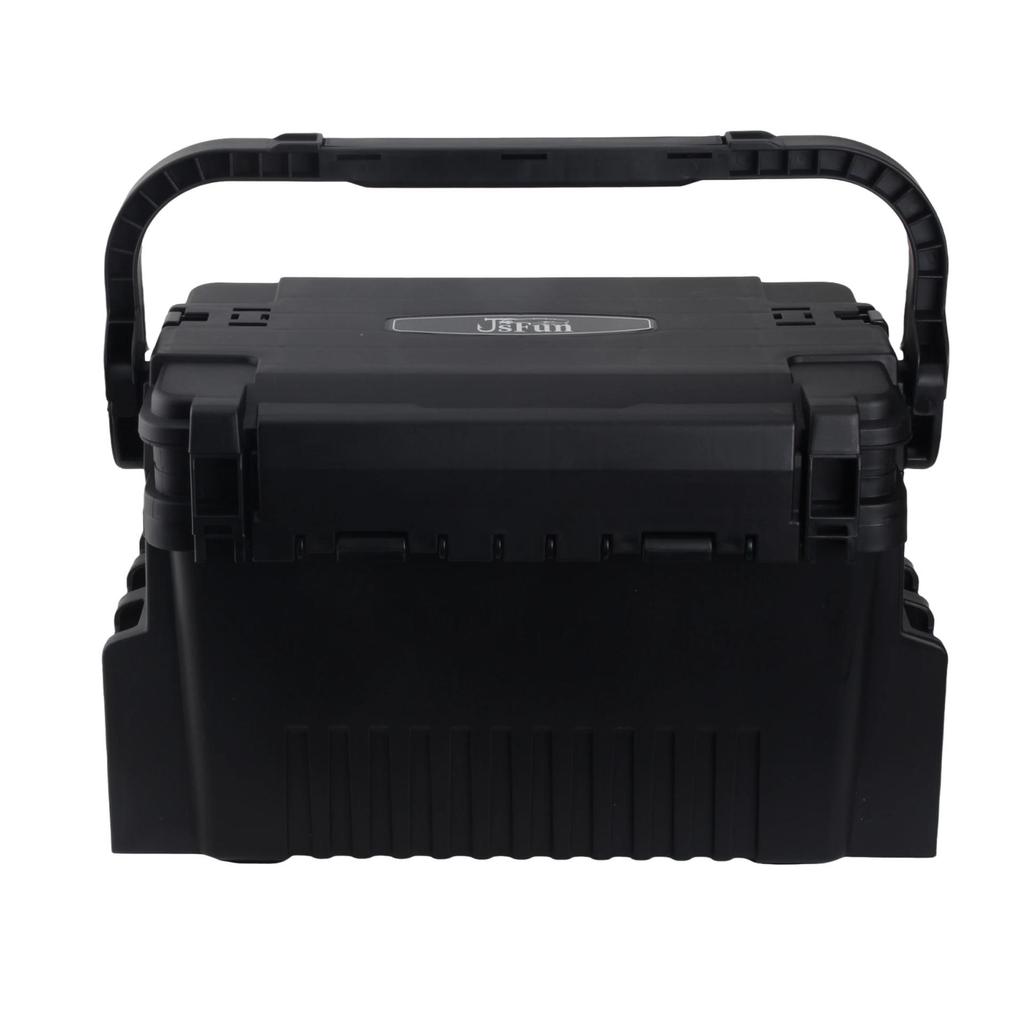 Fishing Lure and Bait Storage Box: Multi-layered, Large Capacity, Reinforced, Suitable for Sea and Rock Fishing.