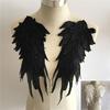2pack Polyester Yarn Angel Wings Appliques Large Handmade Embroidery Patches for Costume and Fashion Accessories