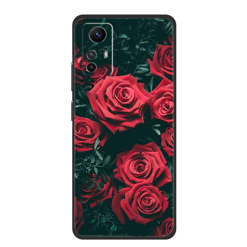 Чехол для Xiaomi Redmi Note 12S Крутые Животные Мягкий Силикон ТПУ Чехол для Телефона для Redmi Note12S Светящаяся Бабочка Ударопрочный Fundas