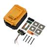 Для аккумулятора DeWalt-DCB200 Пластиковый корпус Плата защиты печатной платы Для-DeWalt 18 В 20 В Ремонт и сборка Батареи