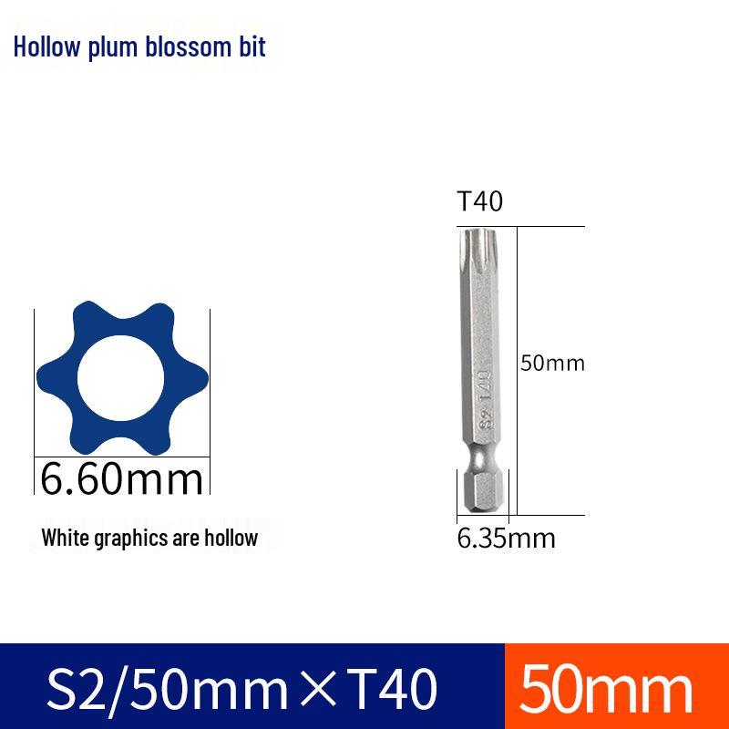Набор звёздообразных бит с шестигранным хвостовиком: Магнитная отвертка и набор сверл высокой твердости