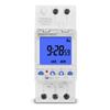 DIN Rail Weekly Programmable Timer Switch Time Relay with Backlit LCD AC 85-265V for Home 7 Days Programmable Timer
