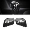 lmn1 Volkswagen Shift Lever Emblem Car Gear Stick Stickers For VW Golf Polo GTI Scirocco ID.3 Passat Tiguan CC Jetta Touareg Touran