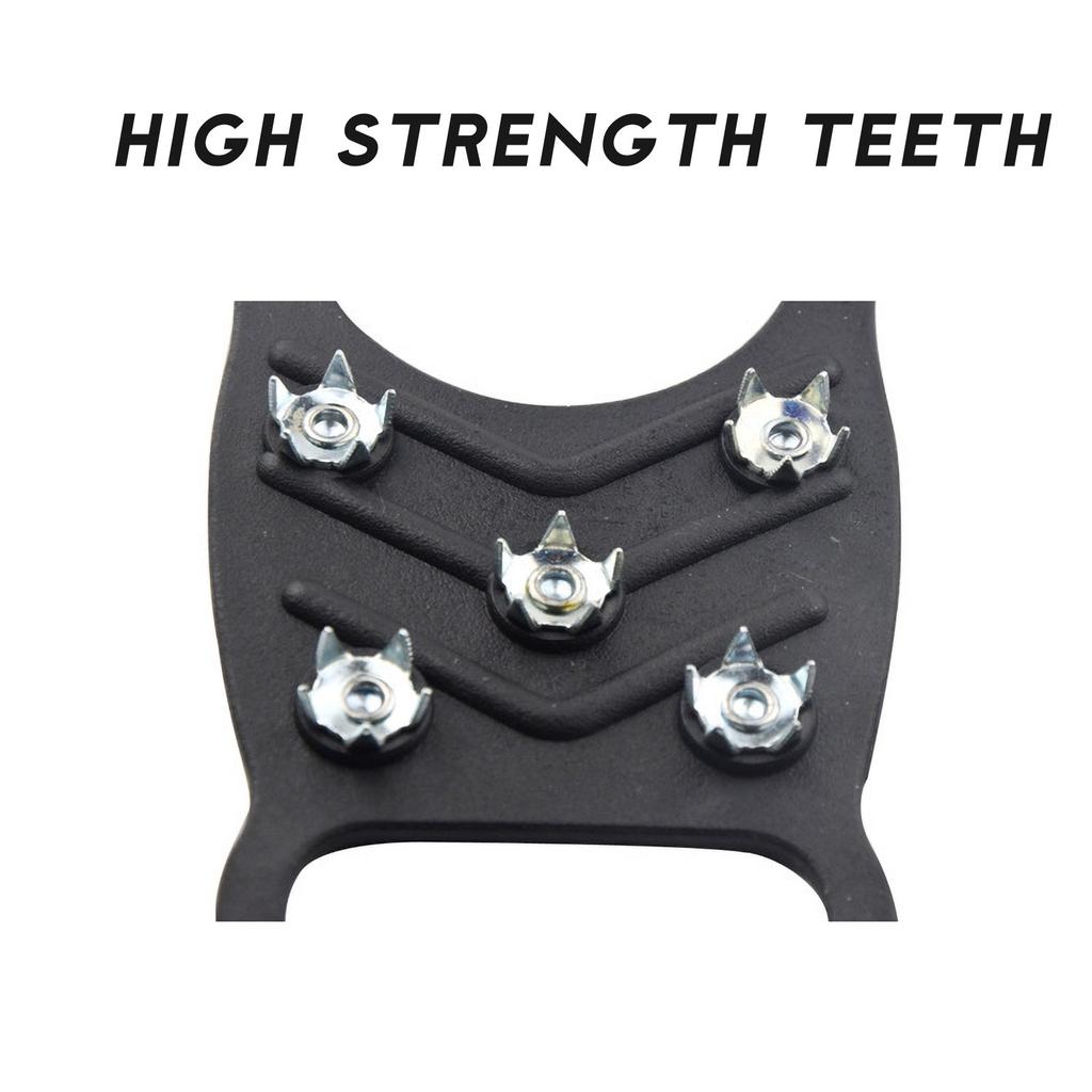 Противоскользящие шипы для обуви с 8 шипами, кошки, препятствующие обледенению обуви, не скользят