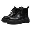 Платформа ботинки мартин мужские 2025 новые осень и зима инс британский стиль черный европейский и американский челси короткие ботинки 5011-Q
