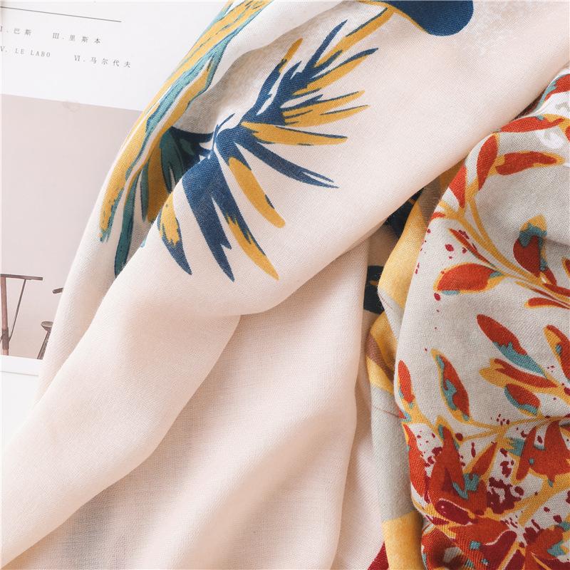 Elegant Women's Scarf - Lightweight, Long Versatile Shawl for Casual Outings, Warm and Windproof