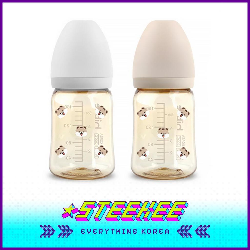 Hibee Eight Air Vents PPSU Anti-Colic BPA-free Baby Bottle Squirrel 170ml by Steekee Korea 4314
