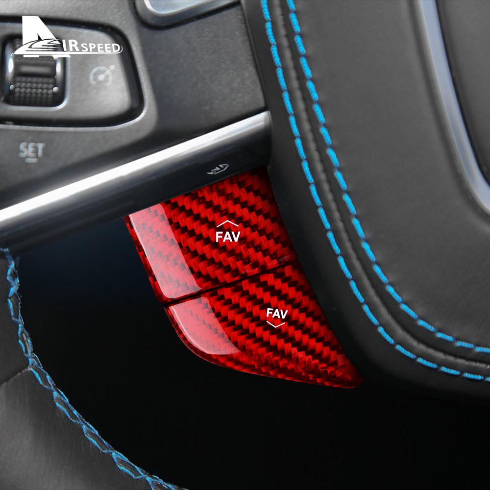 Real Hard Carbon Fiber For Chevrolet Corvette C8 2020 2021 2022 2023 Car Steering Wheel Panel Sticker Interior Trim Accessories