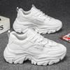Spring Men's Shoes New Breathable Mesh Shoes Men's Trend Versatile White Shoes Platform Sports Shoes Casual Dad Shoes