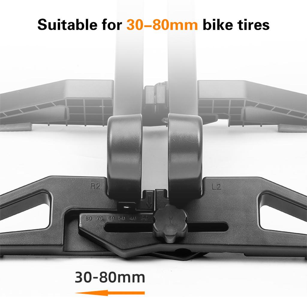 Регулируемая напольная стойка для велосипеда ABS, стойка для парковки велосипеда, ширина покрышки 30-80 мм, стойка для хранения велосипеда