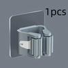 1 шт. Бытовой настенный держатель для швабры без перфорации, держатель для веника и держатель для карточек