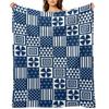 Ndop - Bamileke Inspired Print Throw Blanket Blankets For Sofas Luxury Brand Thermals For Travel Stuffeds Blankets