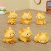 Cute Little Fox Home Decorations Dollhouse Office Car Resin Small Ornaments and Accessories