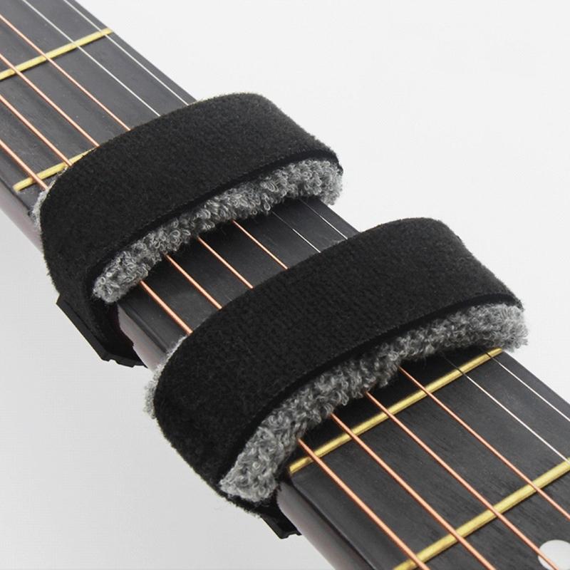 Guitar String Mute Dampener Noise Reducer Guitar Bass Fretboard Muting Wraps Bass Guitar String Cover Tape Easy to Use